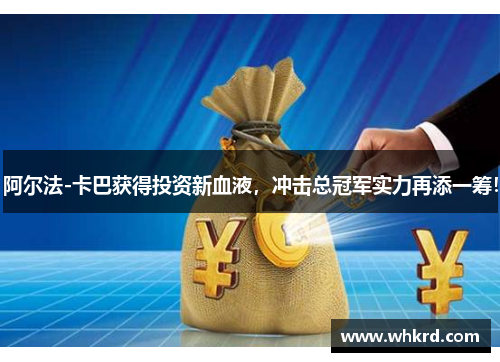 阿尔法-卡巴获得投资新血液，冲击总冠军实力再添一筹！